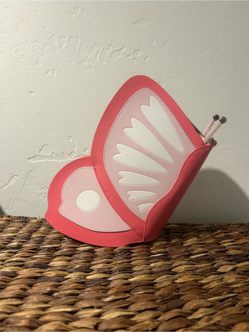 kate spade novelty Pink Butterfly Crossbody Bag
